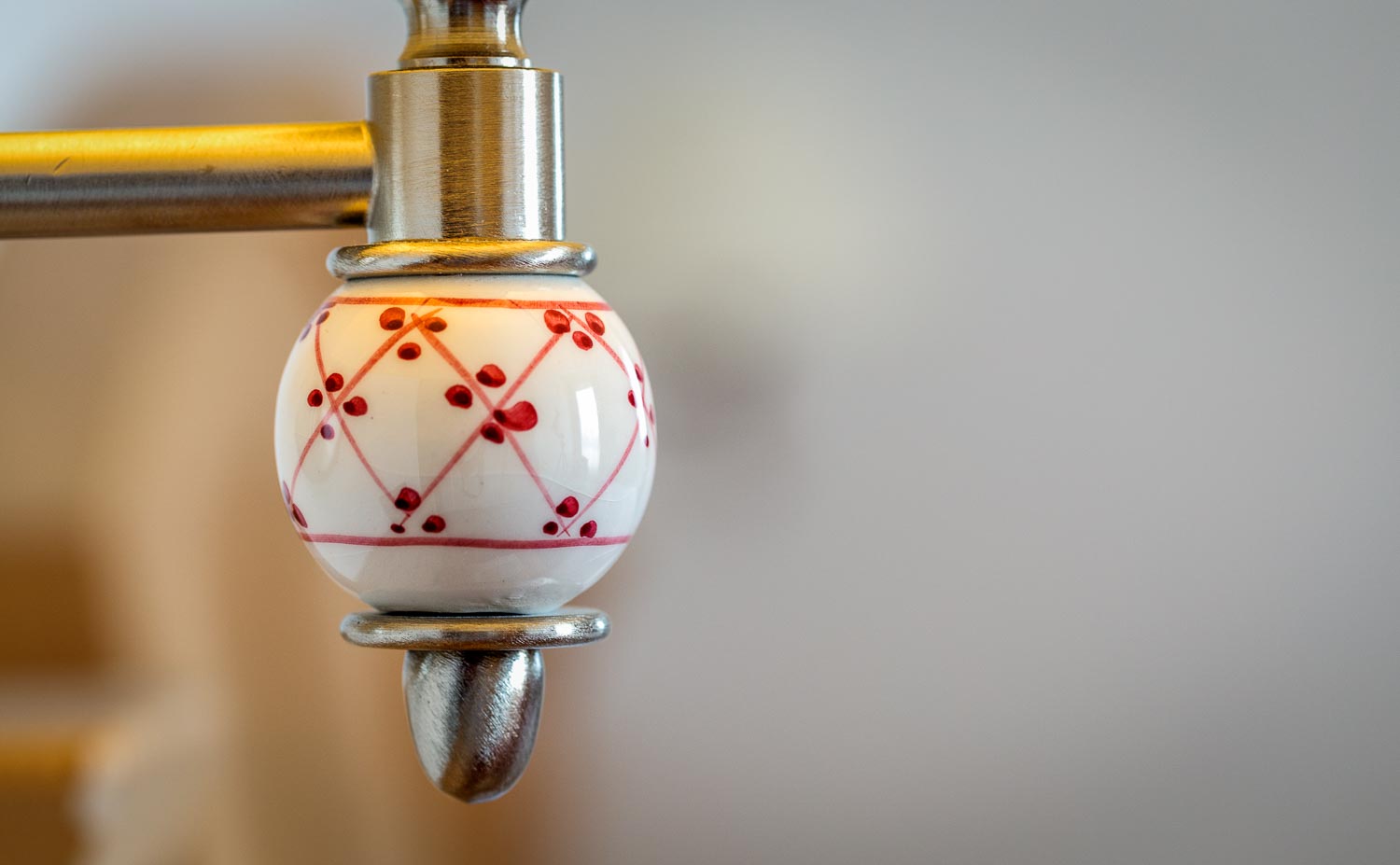 haus an der luck, lampe, zimmer, nachttisch