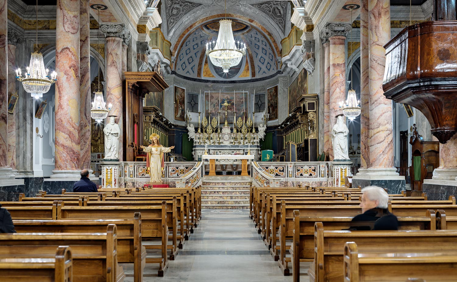 kathedrale, kirche, castellaneta, apulien, barock
