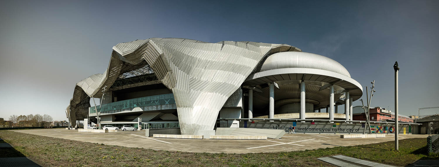 fiera, milano, gebäude, messe, gelände, fotografie, panorama
