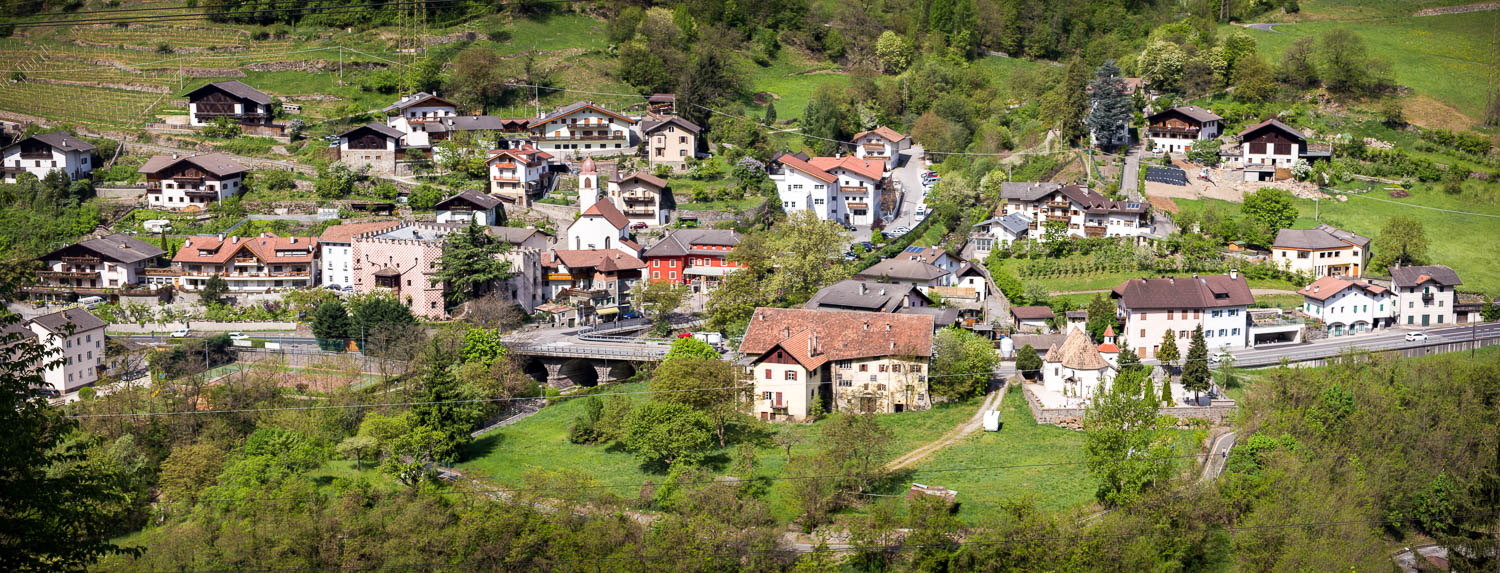 Kollmann, barbian, dorf, fotografie, panorama