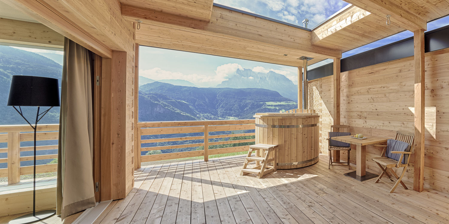 aussicht, chalet, pennhof, zimmer, bottich, pennhof, fotografie